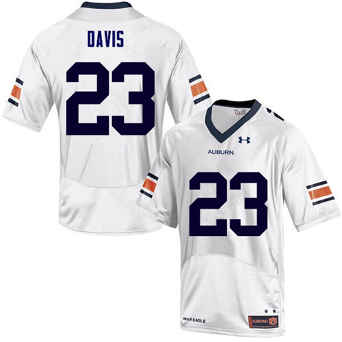 Auburn Tigers White Ryan Davis College Football Jersey