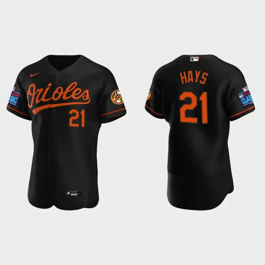 Austin Hays Baltimore Orioles 2022 Little League Classic Authentic Jersey – Black