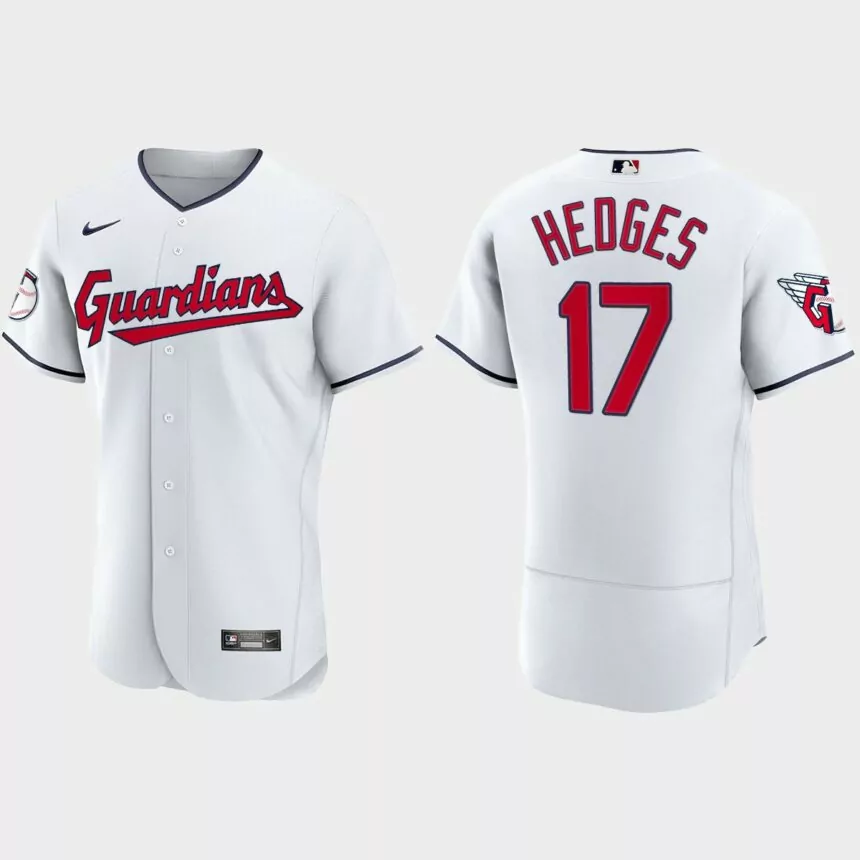 Austin Hedges Cleveland Guardians 2022 Authentic Home Jersey – White