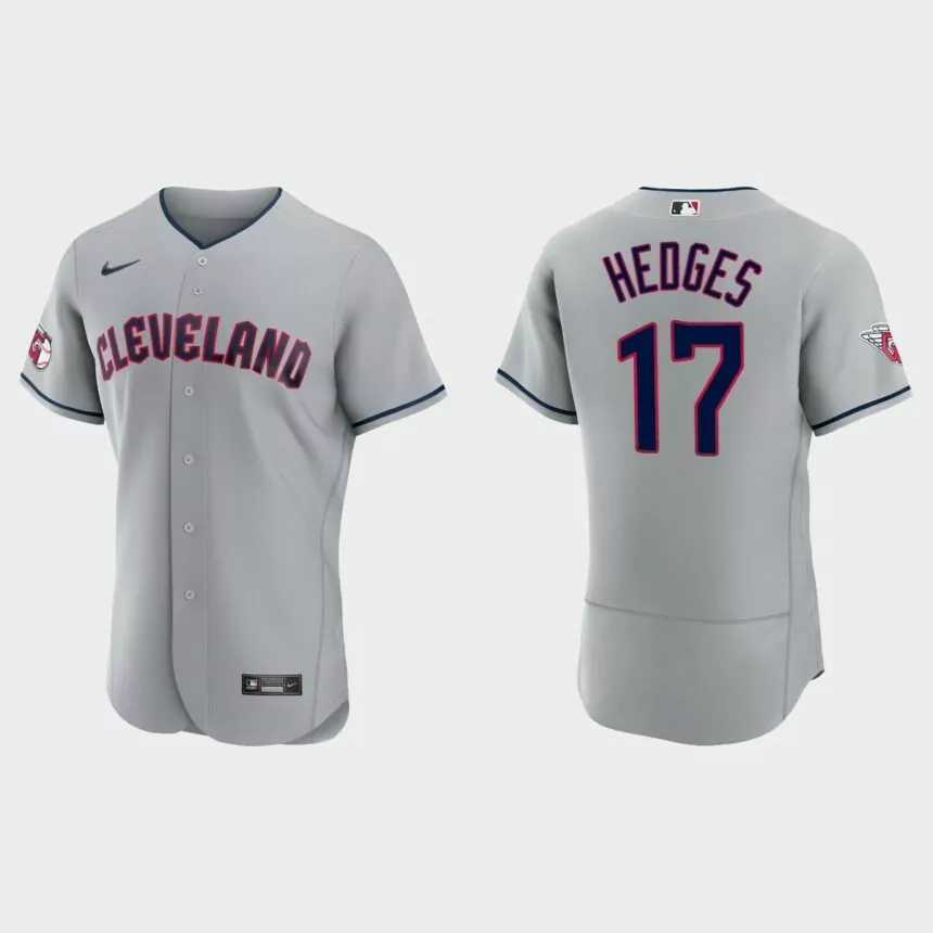 Austin Hedges Cleveland Guardians Authentic Jersey – Gray