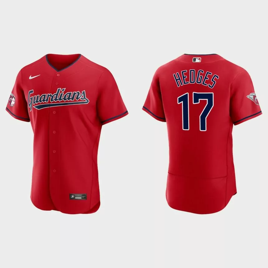 Austin Hedges Cleveland Guardians Authentic Jersey – Red