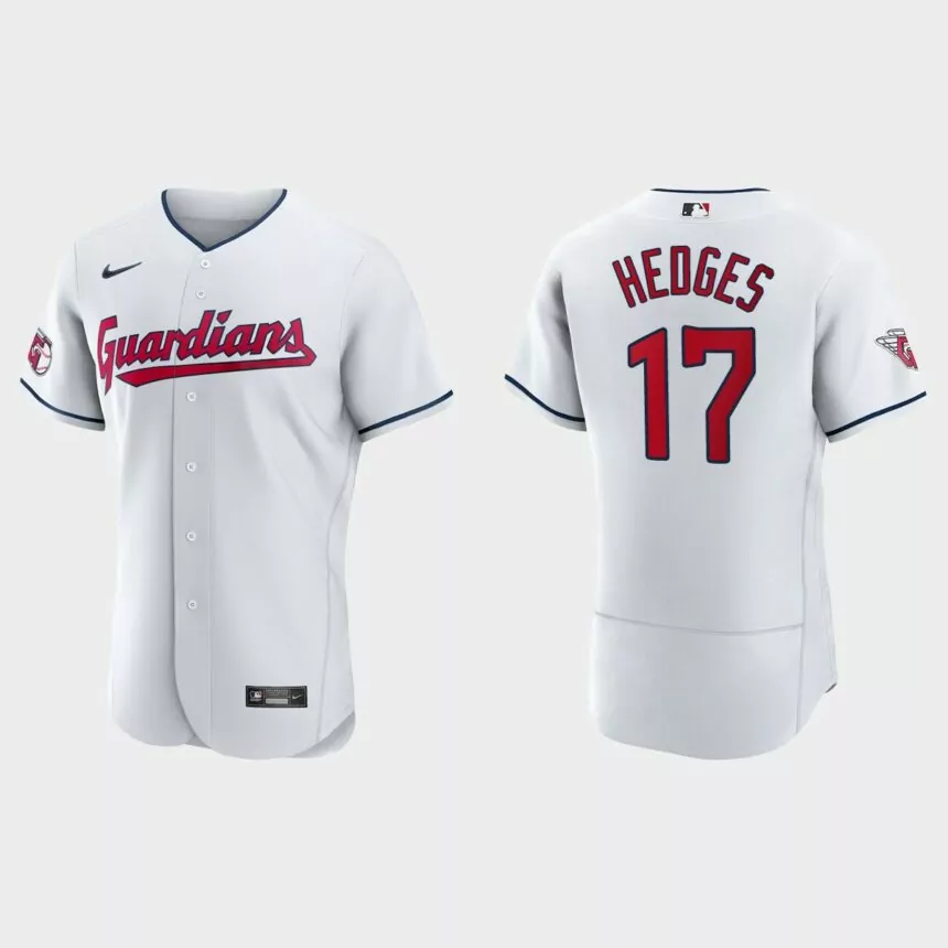 Austin Hedges Cleveland Guardians Authentic Jersey – White