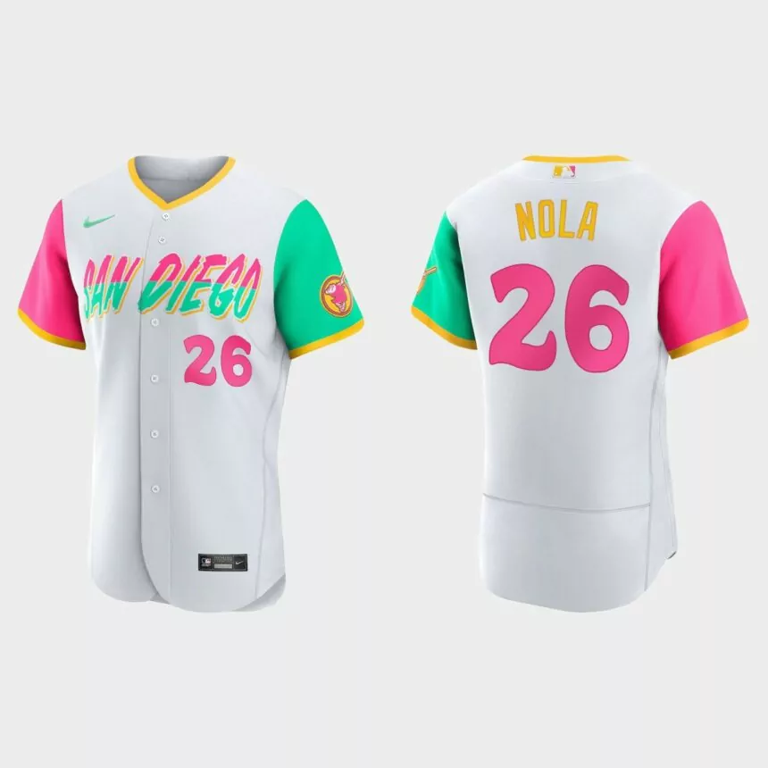 Austin Nola San Diego Padres 2022 City Connect Authentic Jersey – White
