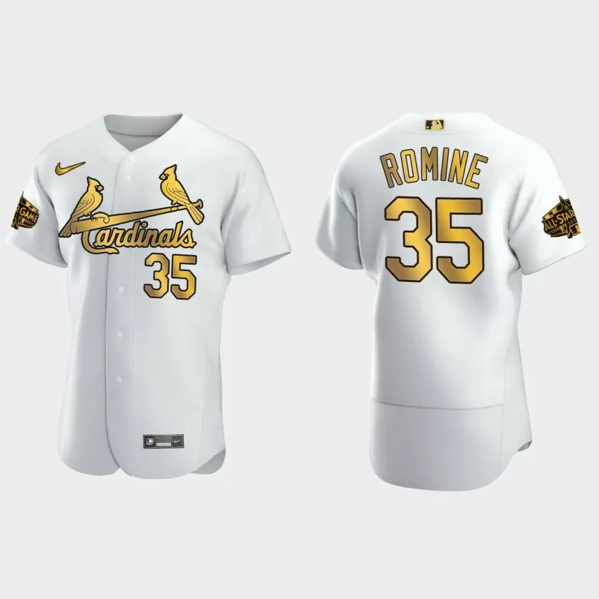 Austin Romine St. Louis Cardinals 2022 MLB All-Star Game Jersey – White Gold