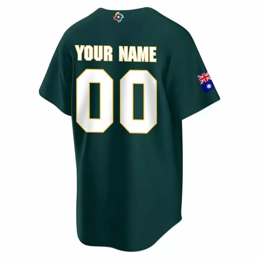 Australia Baseball 2023 World Baseball Classic Jersey – Green