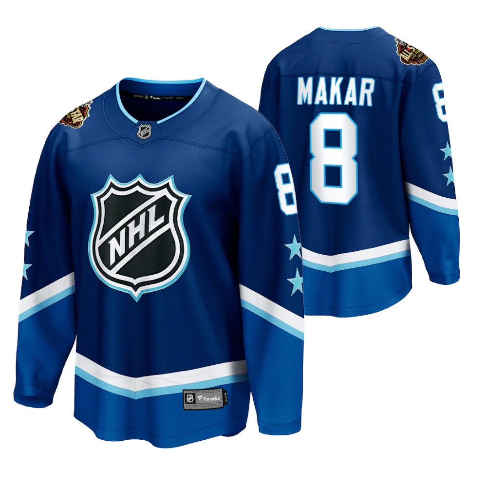 Avalanche #8 Cale Makar Blue 2022 All-Star Jersey