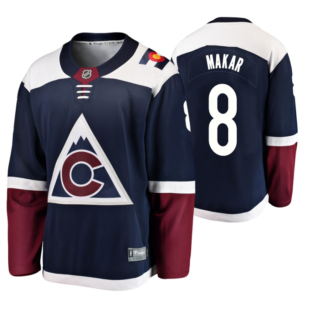 Avalanche Cale Makar Blue Player Alternate Jersey