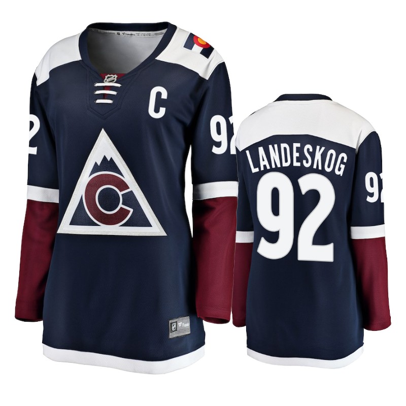 Avalanche Gabriel Landeskog Maroon Fanatics Alternate Jersey