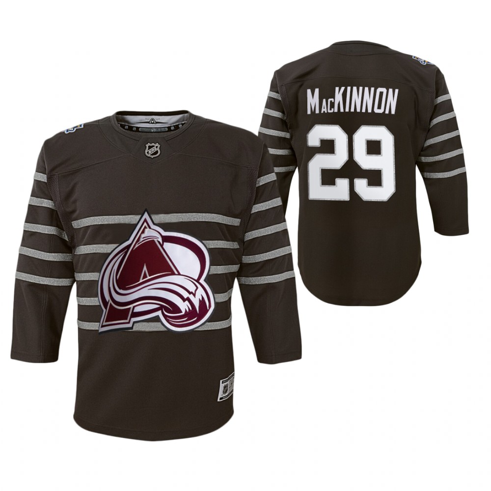 Avalanche Nathan MacKinnon Premier Player 2020 NHL All-Star Game Jersey