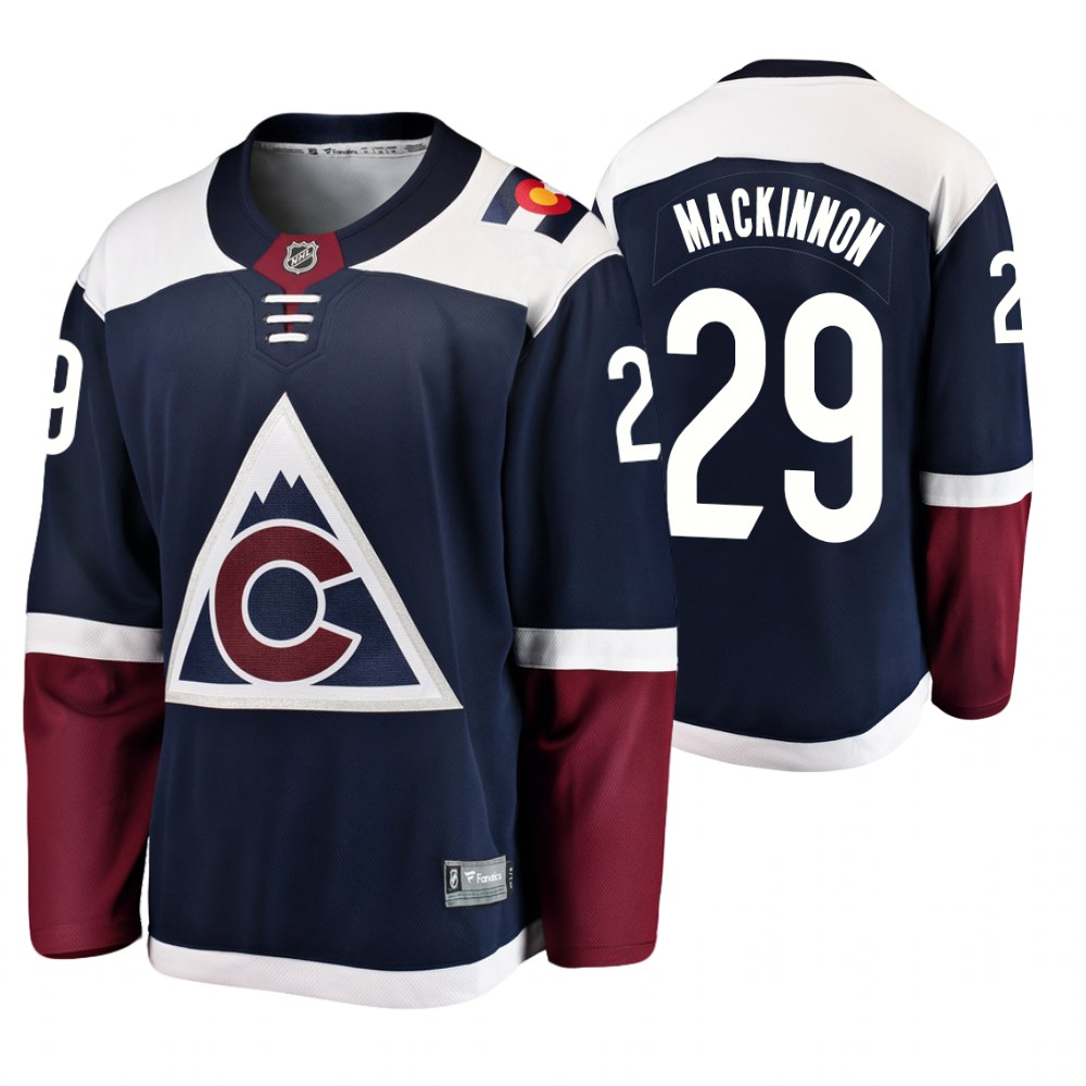 Avalanche Nathan MacKinnon Youth Player Alternate Breakaway Jersey Fanatics Branded