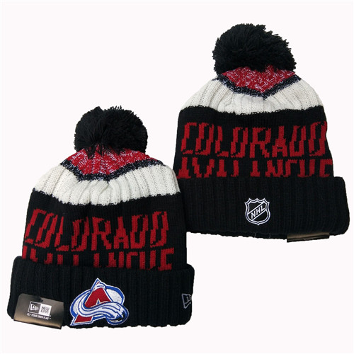 Avalanche Team Logo Pom Knit Hat YD