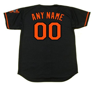 BALTIMORE ORIOLES 2002 Alternate Majestic Throwback Jersey Customized  Any Name & Numbers