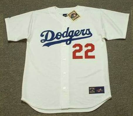 BILL BUCKNER Los Angeles Dodgers 1976 Home Majestic Throwback Baseball Jersey