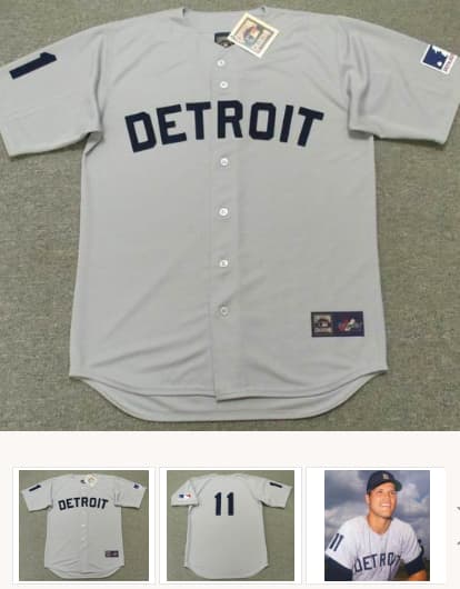 BILL FREEHAN Detroit Tigers 1969 Majestic Cooperstown Away Baseball Jersey