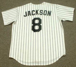 BO JACKSON Chicago White Sox 1993 Home Majestic Baseball Throwback Jersey