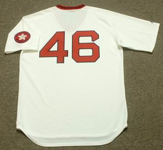 BOB STANLEY Boston Red Sox 1970's Majestic Cooperstown Throwback Baseball Jersey