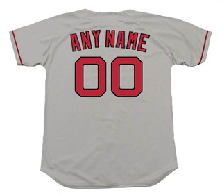 BOSTON RED SOX 1990's Away Majestic Throwback Jersey Customized  Any Name & Numbers