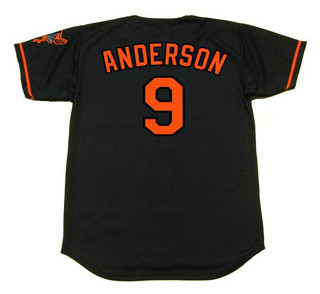 BRADY ANDERSON Baltimore Orioles 2000 Majestic Alternate Throwback Baseball Jersey