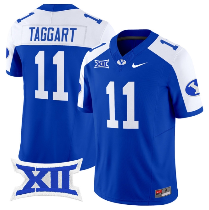 BYU Cougars 2024 Vapor Limited Football Jersey - All Stitched #11 HARRISON TAGGART