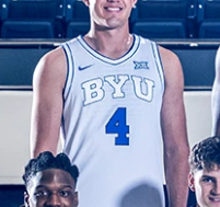 BYU Cougars College Basketball Brody Kozlowski