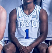 BYU Cougars College Basketball Robert Wright III