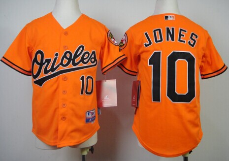 Baltimore Orioles #2 J. J. Hardy Orange Kids Jersey 