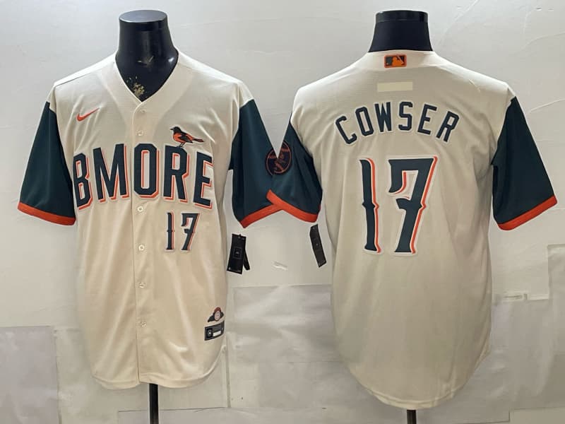 Baltimore Orioles 2026 City Connect Vapor Premier Limited Jersey - All Stitched  17 COWSER