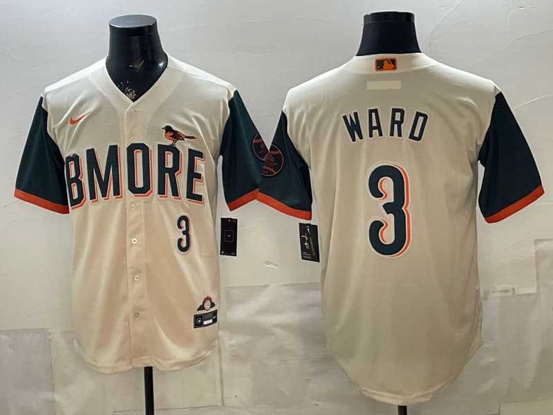 Baltimore Orioles 2026 City Connect Vapor Premier Limited Jersey - All Stitched  3  WARD