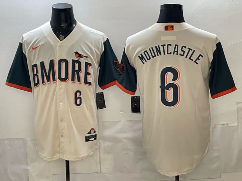 Baltimore Orioles 2026 City Connect Vapor Premier Limited Jersey - All Stitched  6 mountcastle