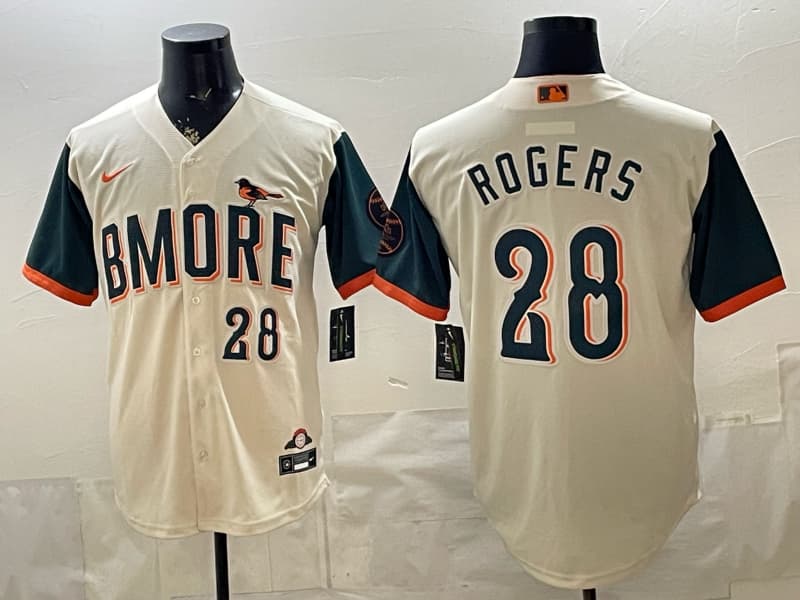 Baltimore Orioles 2026 City Connect Vapor Premier Limited Jersey - All Stitched  8 ROGERS
