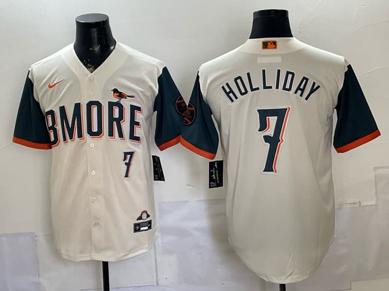 Baltimore Orioles 2026 City Connect Vapor Premier Limited Jersey - All Stitched  Jackson Holliday 7