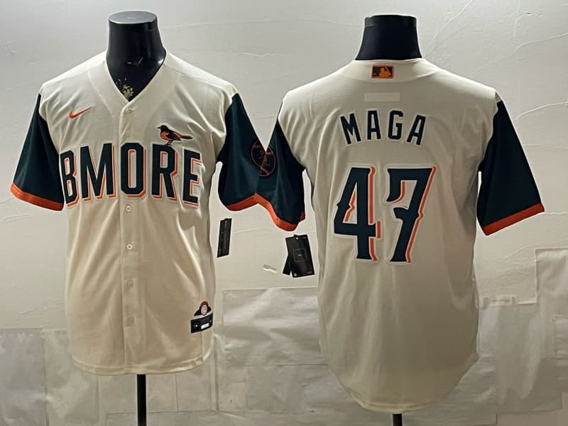 Baltimore Orioles 2026 City Connect Vapor Premier Limited Jersey - All Stitched 47 maga