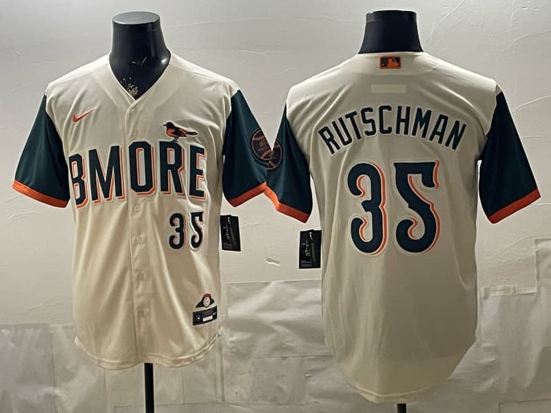 Baltimore Orioles 2026 City Connect Vapor Premier Limited Jersey - All Stitched Adley Rutschman  35