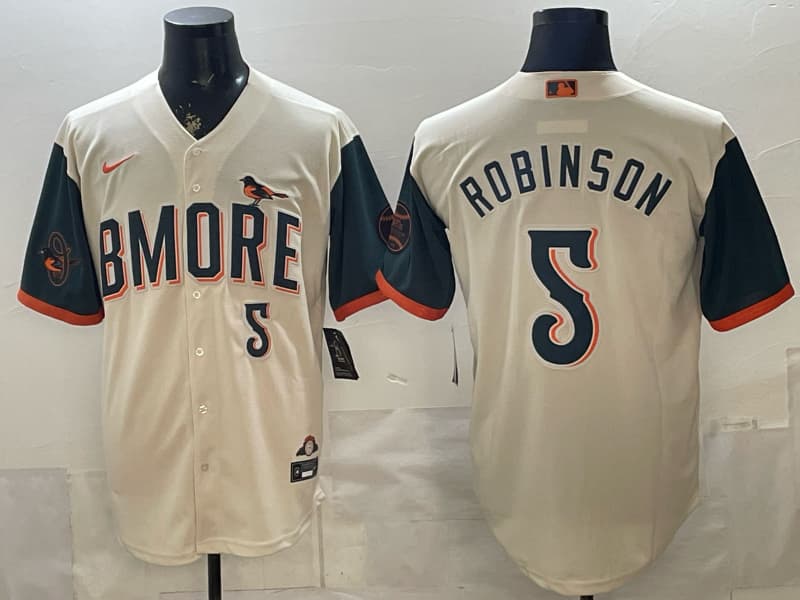 Baltimore Orioles 2026 City Connect Vapor Premier Limited Jersey - All Stitched Brooks Robinson 5