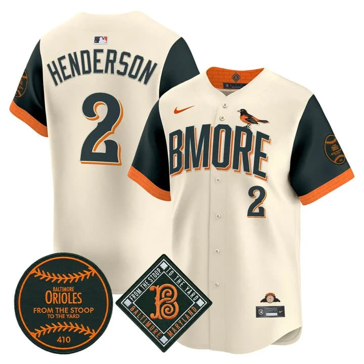 Baltimore Orioles 2026 City Connect Vapor Premier Limited Jersey - All Stitched Gunnar Henderson2
