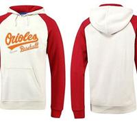 Baltimore Orioles Pullover Hoodie White & Red