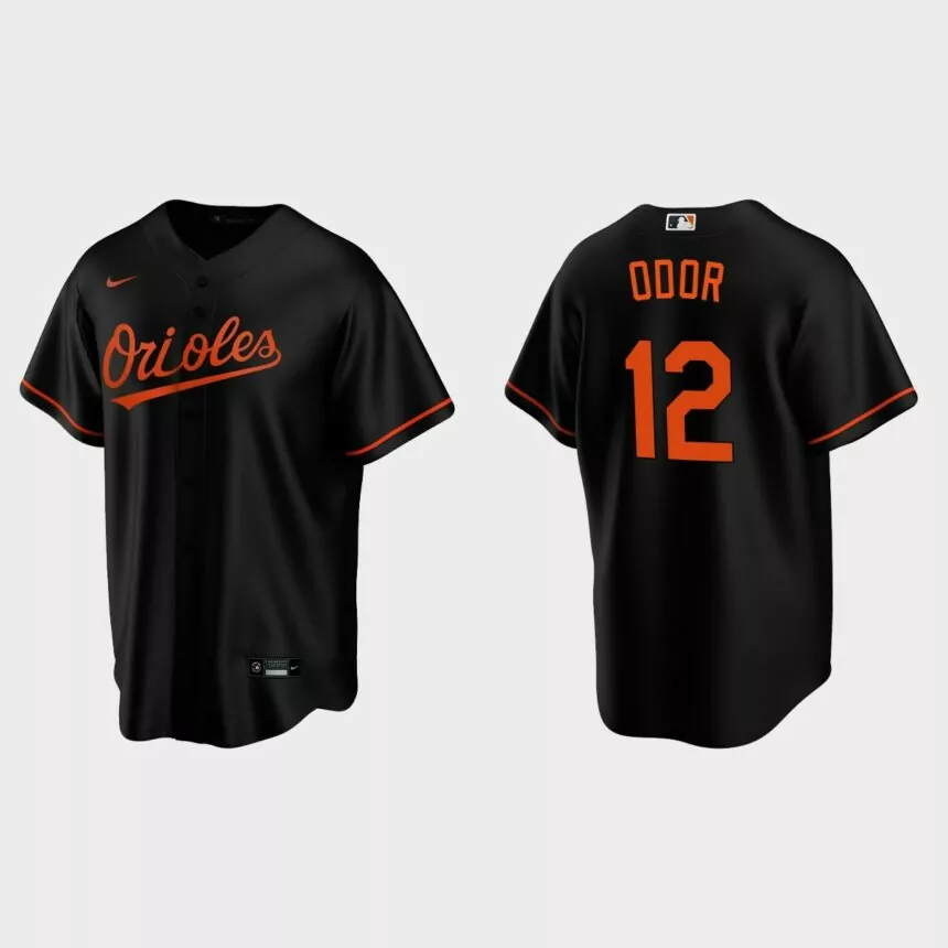 Baltimore Orioles Rougned Odor Replica Alternate Jersey – Black
