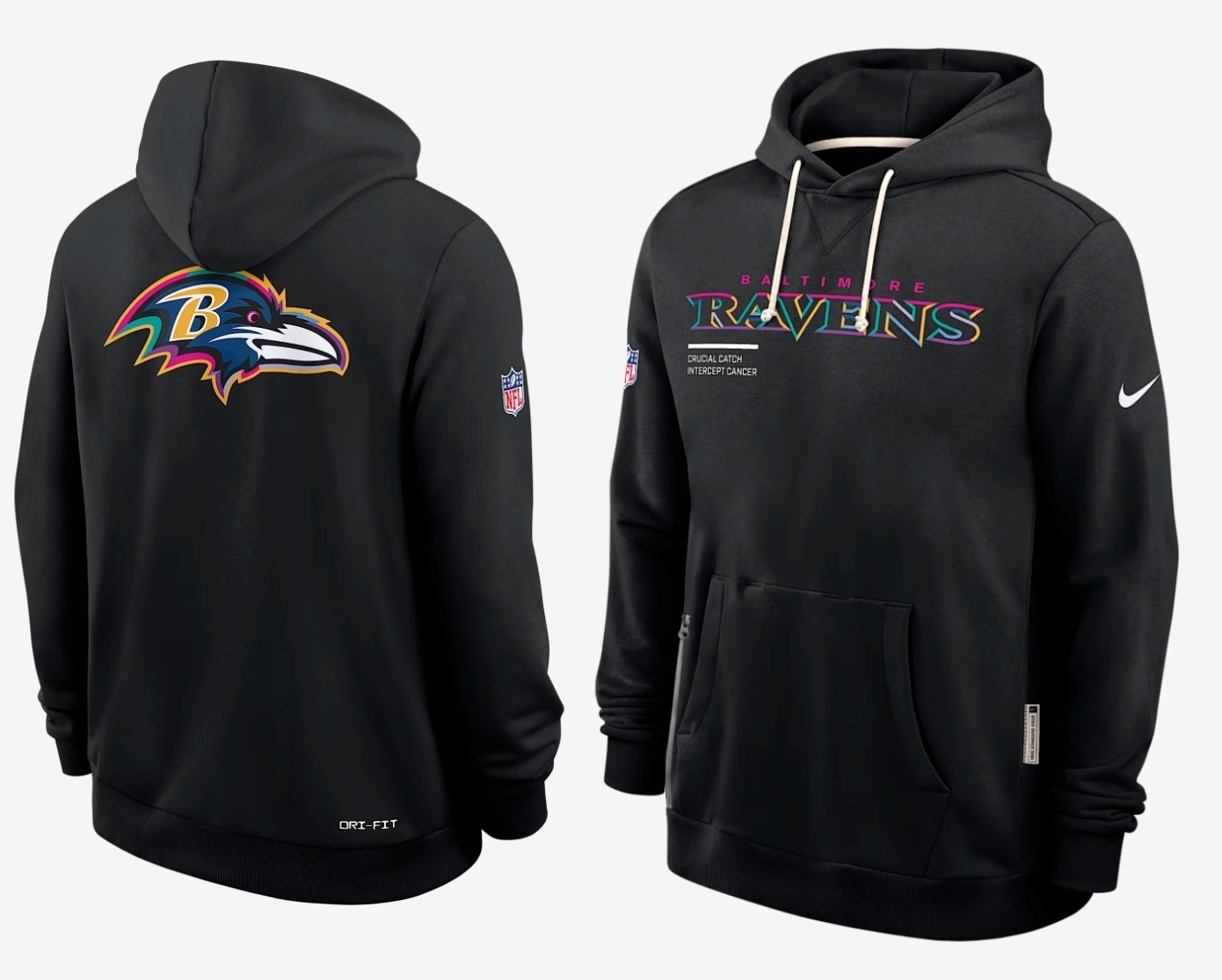 Baltimore Ravens   2025 Salute to Service Limited Football Stitched hoodie Jersey