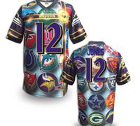 Baltimore Ravens #12 Jones Men's Stitched NFL Elite Fanatical Version Jersey (6)