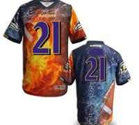 Baltimore Ravens #21 Webb Men's Stitched NFL Elite Fanatical Version Jersey (9)