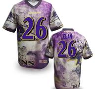 Baltimore Ravens #26 Elan Men's Stitched NFL Elite Fanatical Version Jersey (7)