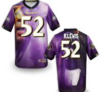 Baltimore Ravens #52 R.lewis Men's Stitched NFL Elite Fanatical Version Jersey (7)
