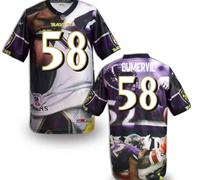 Baltimore Ravens #58 Dumervil Men's Stitched NFL Elite Fanatical Version Jersey (3)
