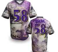 Baltimore Ravens #58 Dumervil Men's Stitched NFL Elite Fanatical Version Jersey (7)