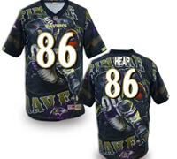 Baltimore Ravens #86 Heap Men's Stitched NFL Elite Fanatical Version Jersey (3)