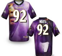 Baltimore Ravens #92 Ngata Men's Stitched NFL Elite Fanatical Version Jersey (2)