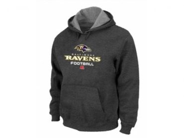 Baltimore Ravens Critical Victory Pullover Hoodie D.Grey