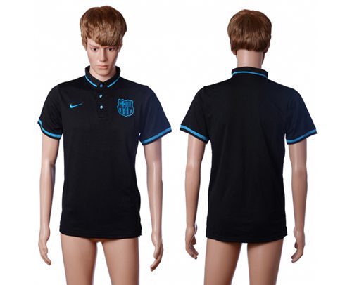 Barcelona Blank SEC Away Polo Shirts