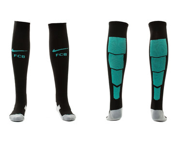 Barcelona Third Away Soccer Socks 1