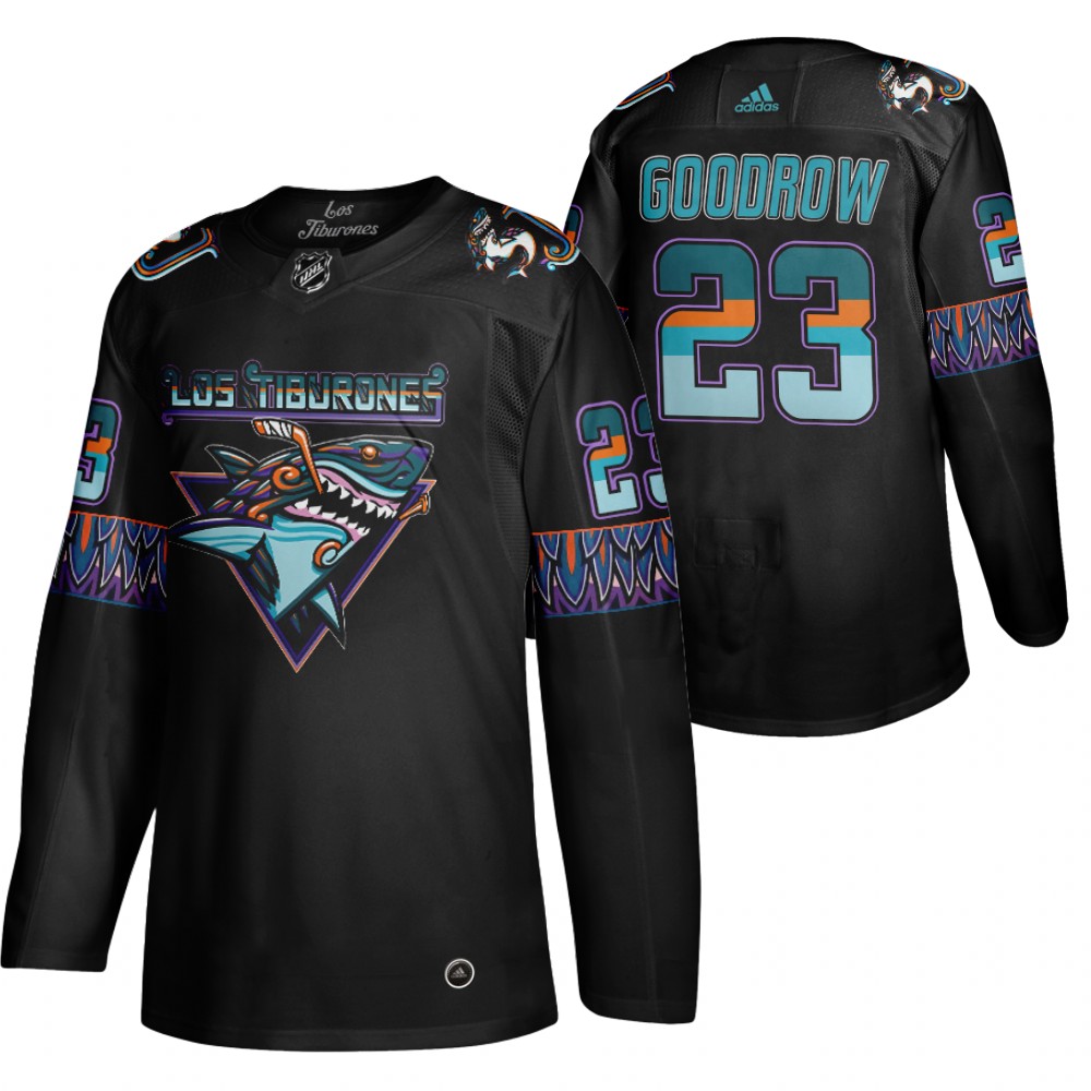 Barclay Goodrow San Jose Sharks Los Tiburones Hockey Goodrow Jersey